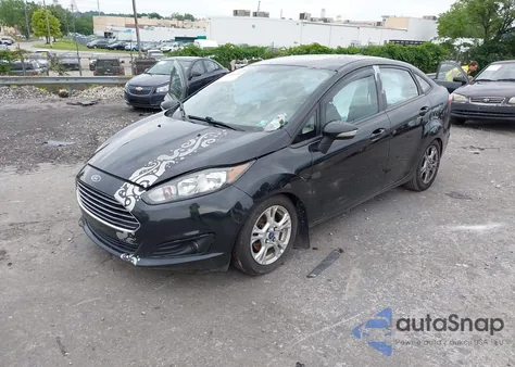2014 Ford Fiesta Se from USA, damaged, VIN 3FADP4BJ7EM130653